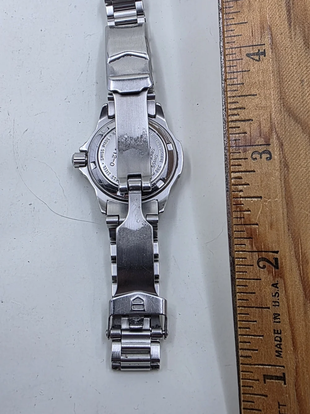 TAG Heuer Professional 200 Meters Stainless Steel Watch - White Dial